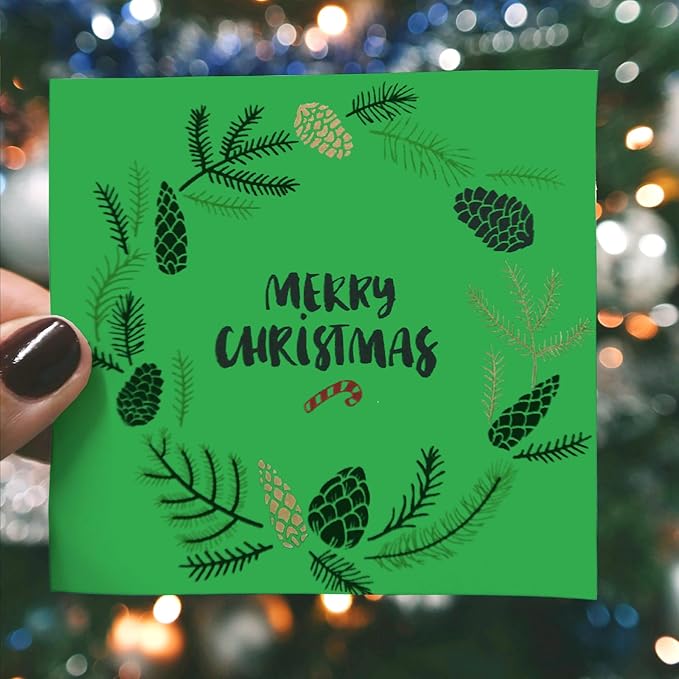 8.5 x 11 Green Card Stock, Goefun 50 Pack Green Cardstock, 65lb Printer Paper - Image 5