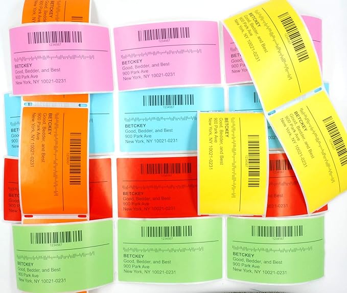 BETCKEY - 1.5" x 0.5" File Folder & Address Labels Compatible - Image 4