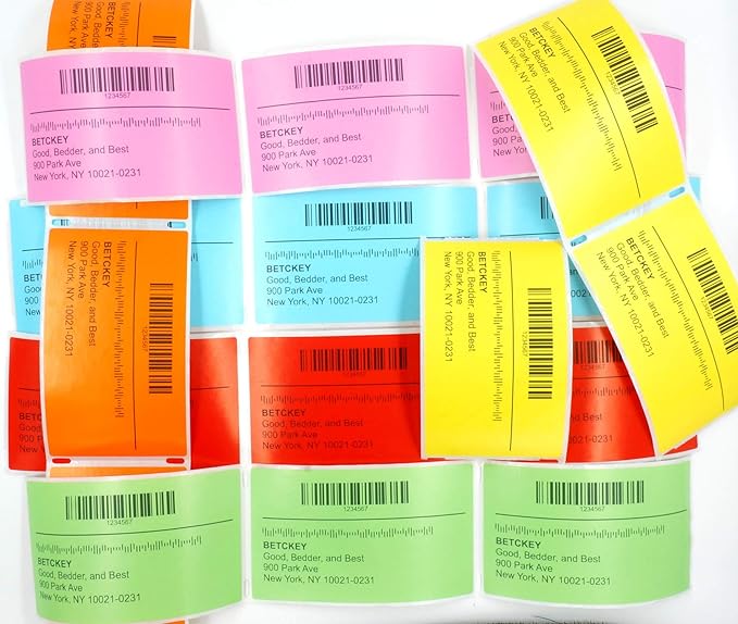 BETCKEY - 3" x 1" UPC Barcode & Address Labels Replacement - Image 4