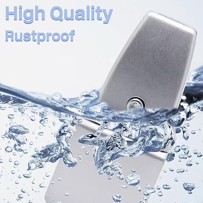 4 Packs Sneeze Guard Support, Aluminum Vertical Partition Board Clamp, Acrylic - Image 5