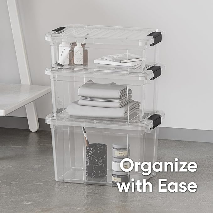Superio Clear Storage Boxes - Image 5