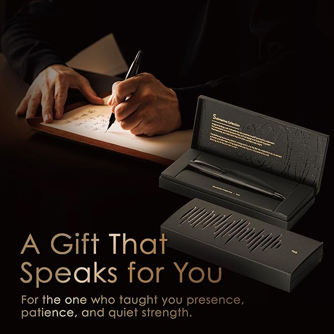TAG Submarine Luxury Fountain Pen – TurbineDriven Refill, Elegant Writing Gift - Image 2