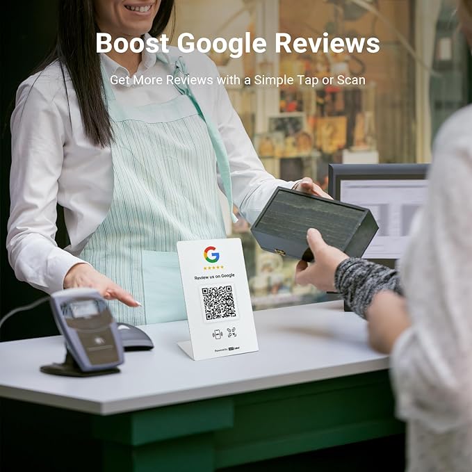 HotLabel Review Stand 3-Pack + Bonus Review Tap Card 3-Pack + - Image 4