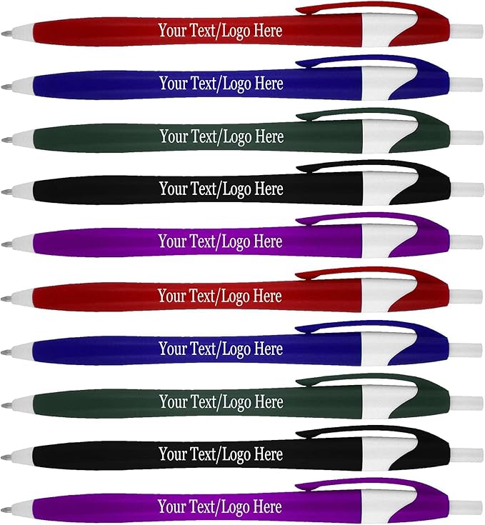 SyPen Personalized Pens With your Custom Logo or Text-500 Pack Bulk-for by Sypen