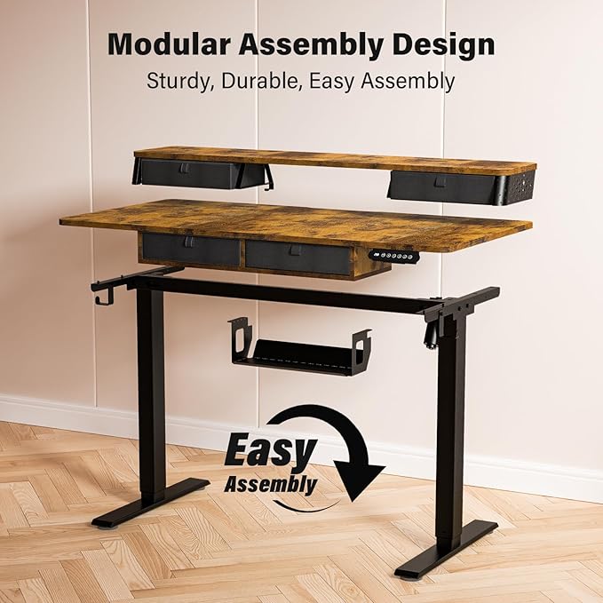 Kingant 55 x 24 Inch Electric Standing Desk - Image 8
