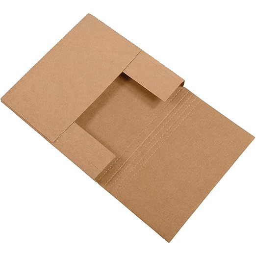 Tape Logic TLM12122K Easy-Fold Mailers, 12 1/2" x 12 1/2" x 2 1/2" by TapeLogic