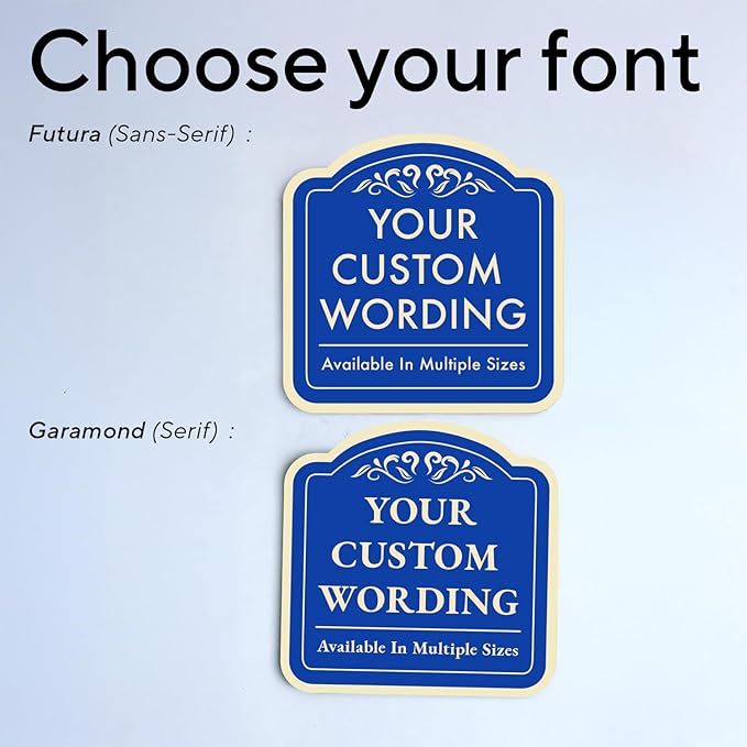 Custom Decorative Outdoor Metal Sign - Image 9