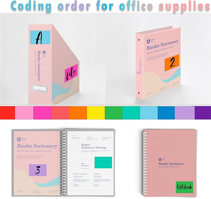 240 PCS Colored Labels Stickers 3 x 2 Inch Rectangular Moving Labels 8 Colors - Image 8