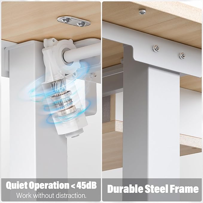 Kingant 55 x 24 Inch Electric Standing Desk - Image 5