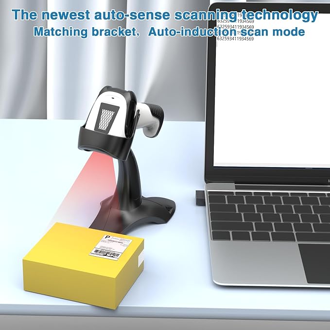 2D Handheld Wireless Barcode Scanner - Image 6