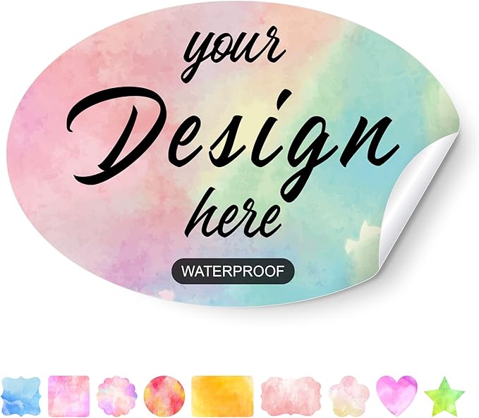 Custom Personalized Labels by AHEADGOODS