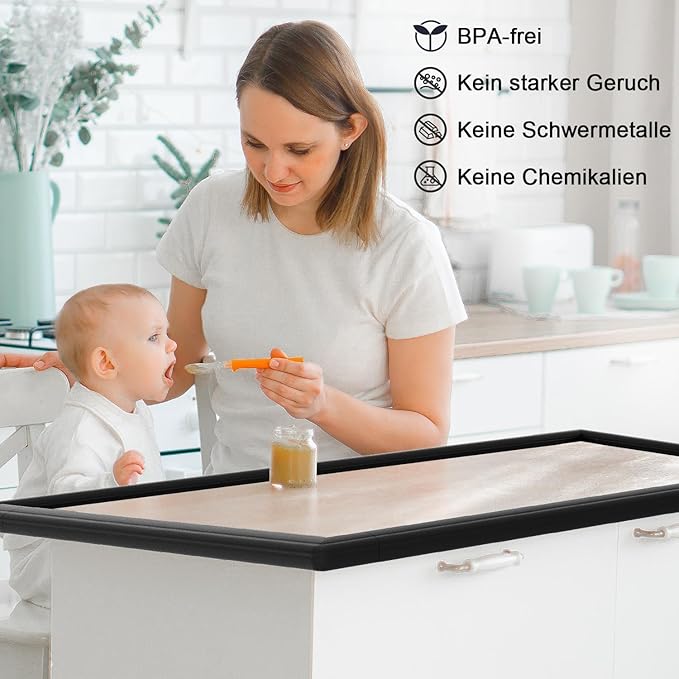 Baby Proof Corners and Edges Protector 18ft, Fireplace Baby Proofing Bumper - Image 4