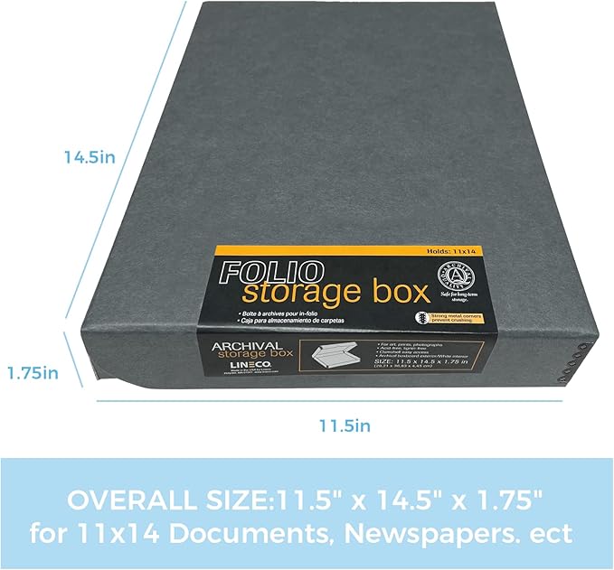 Lineco Archival Folio Storage Boxboard, Acid-Free - Image 2