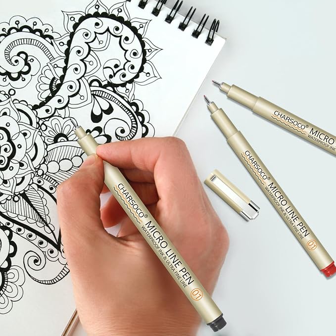 CHARSOCO 01 Micro Pen, Fine Point Pen - Image 6