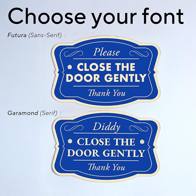 Custom Outdoor Decorative Metal Sign, Personalized Aluminum, Driveway Sign - Image 9