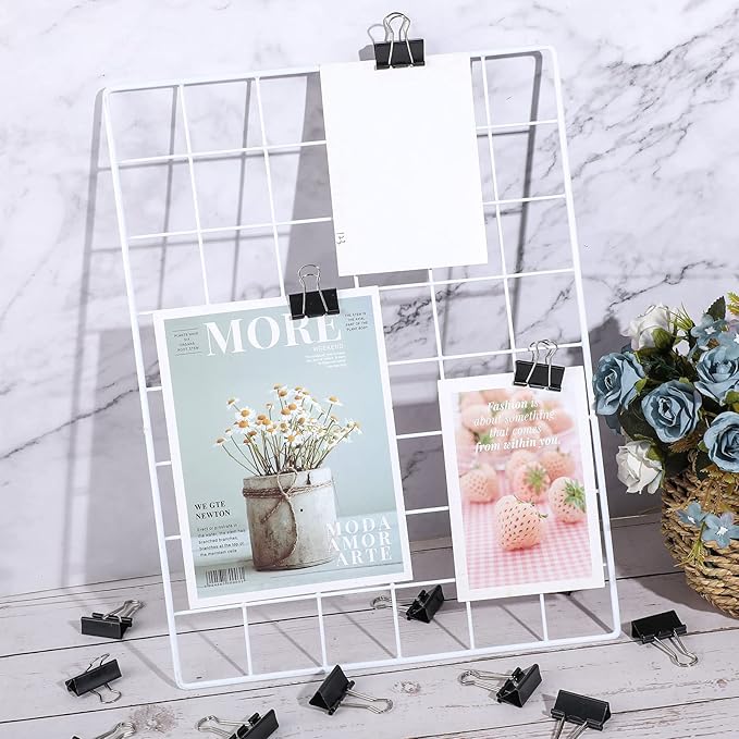Yexiya 300 Pcs Medium Binder Clips Sturdy 1.25 Inch Black Paper Med Clips - Image 5