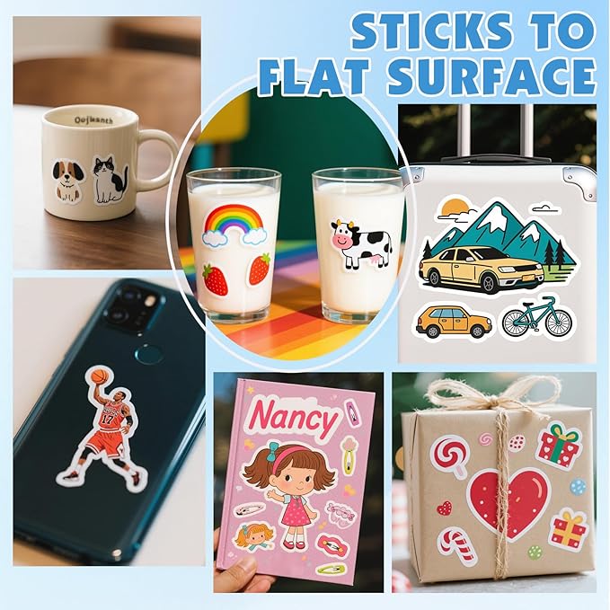 150 Sheets Glossy Sticker Paper, 8.5in x 11in Sticker Paper - Image 5