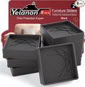 Furniture Pads Yelanon Floor Shield – 2" Round Caster Cups 8 PCS – Non-Skid Bed by Yelanon