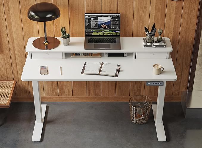 FEZIBO 48 x 24 Inch Height Adjustable Electric Standing Desk - Image 6