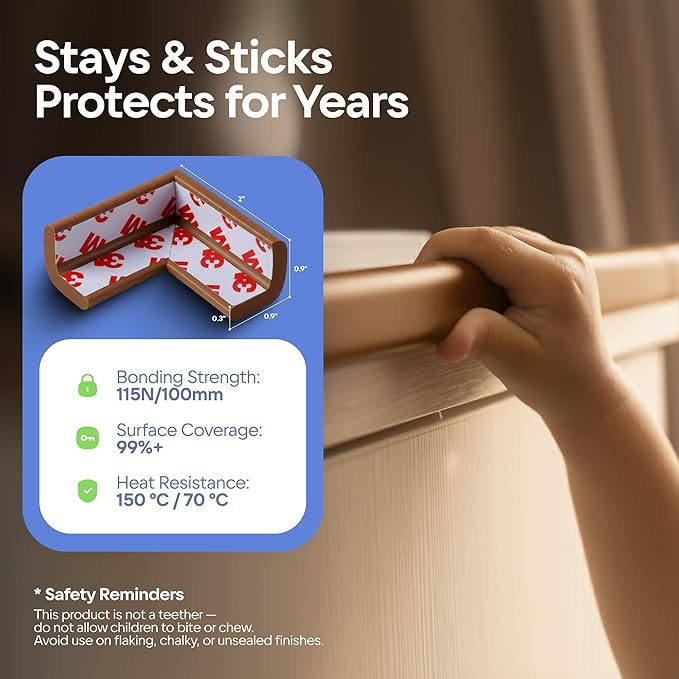 Sharp Edge and Furniture Safety Guards 20.4ft Protective Foam Cushion; 18ft - Image 5