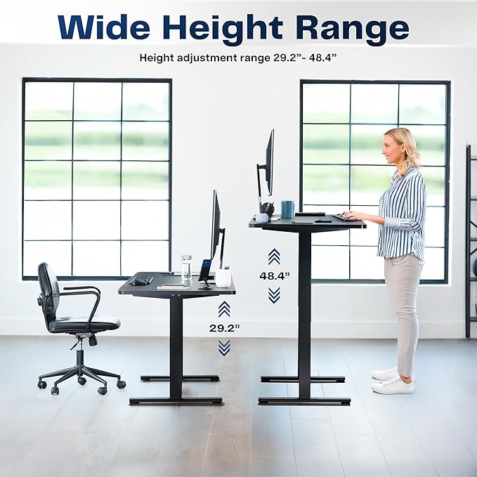 VIVO Electric 55 x 28 in Standing Desk, Memory Height Adjustment, 1B Series - Image 3