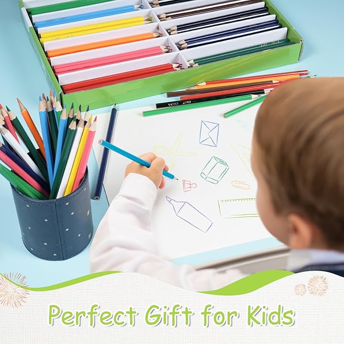 S & E TEACHER'S EDITION Colored Pencils 240Pcs, Coloring Pencils Set Drawing - Image 5