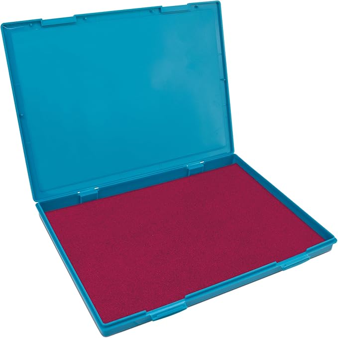MaxMark Extra Large Magenta Purple Ink Stamp Pad by Maxmark