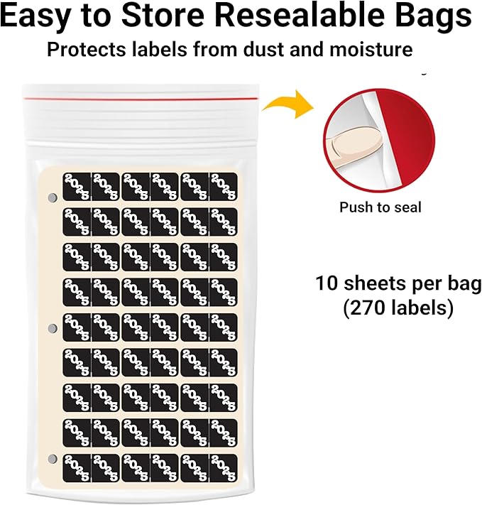 2025 Year Labels, Doctor Stuff 2025 Chart Stickers, Ringbook Sheets, Jeter Style - Image 9