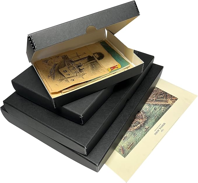 Lineco Folio Storage Box, Clamshell Design - Image 6
