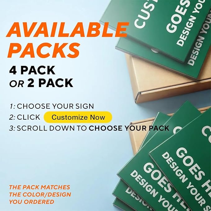 Custom Metal Signs, Personalized Aluminum, Customized Safety, Business Signs - Image 4