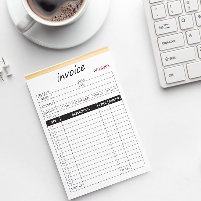 Homvle Invoice Receipt Book - Image 6