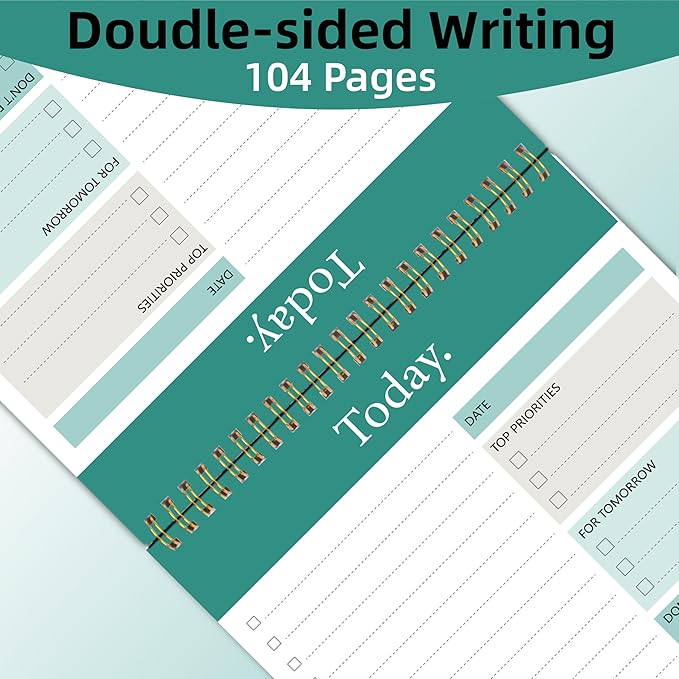 GOLDPEI To Do List Notepad - Image 5