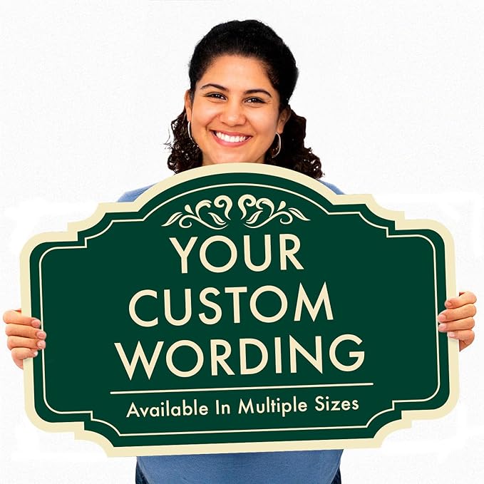 Custom Decorative Outdoor Metal Signs, Personalized Aluminum Signs, Customized - Image 8