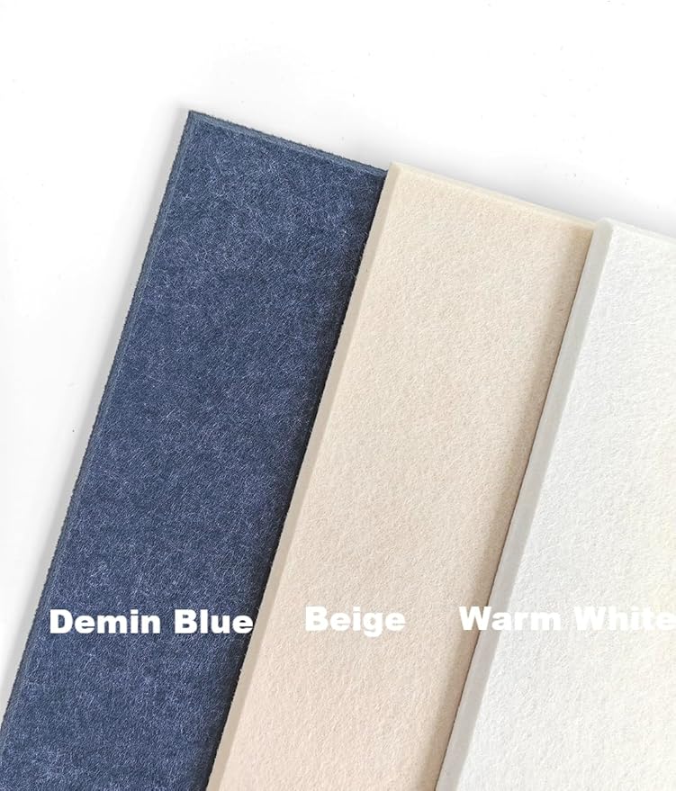 DECORITA Felt Wall Tiles | Large Cork Board Alternative | Aesthetic Felt - Image 2