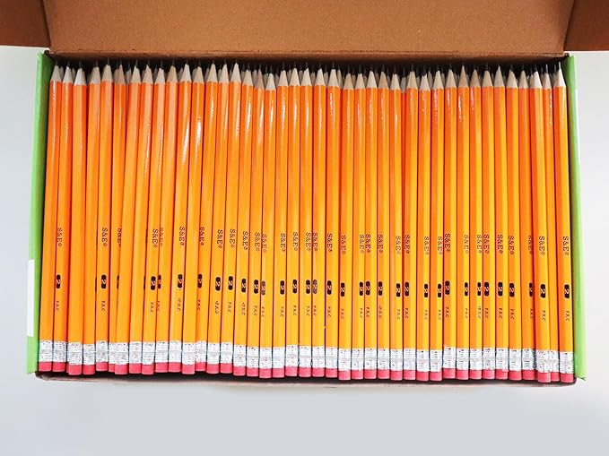 S & E TEACHER'S EDITION Woodcased #2 Pencils, Pre-sharpened, - Image 8