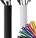 Premium 120" Cable Management Sleeve, Best Cords Organizer by ProMaster