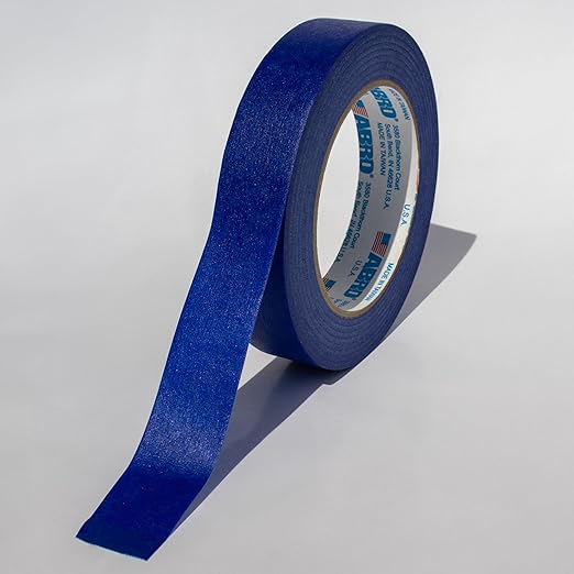 ABRO Blue Painters Tape 1 Inch Wide, 24mm x 55M, All Purpose Blue Tape - Image 8