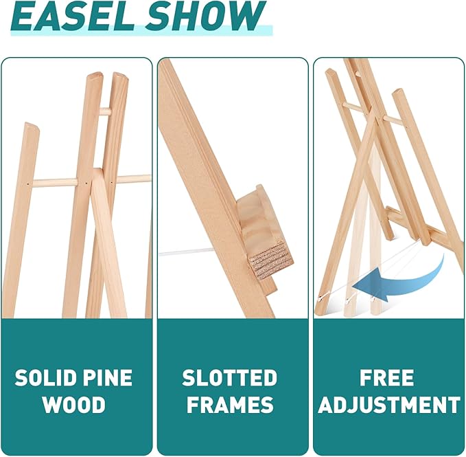 ESRICH 2Pack16in Tabletop Easel, Tabletop Easel - Image 3