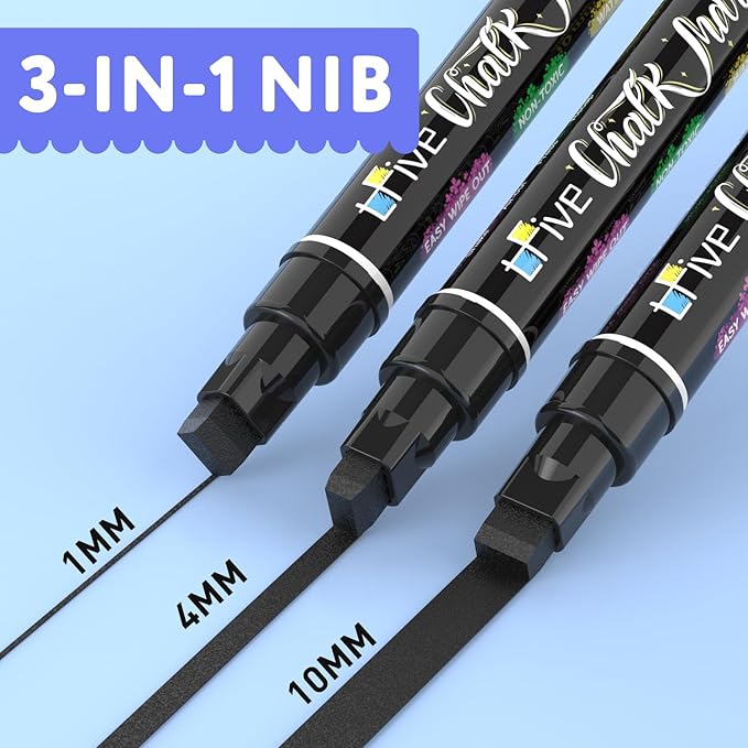 TFIVE Black Liquid Chalk Markers - Image 3