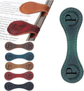 Artlaza Personalized Magnetic Leather Bookmark, 26 Letter Custom Leather by Artlaza