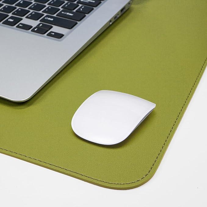 Leather Desk pad Protector, Large Desk mat - Image 5