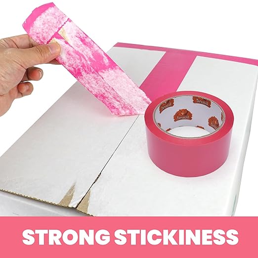 TAPEBEAR Pink Packing Tape - Image 3