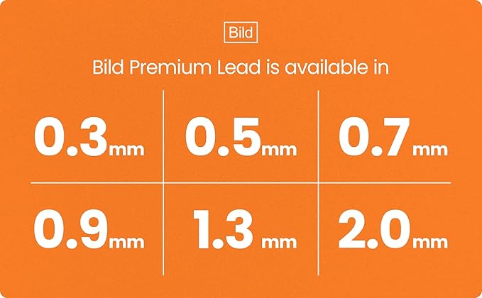 Bild Premium 1.3 mm Mechanical Pencil Lead Refills HB #2 - Image 3