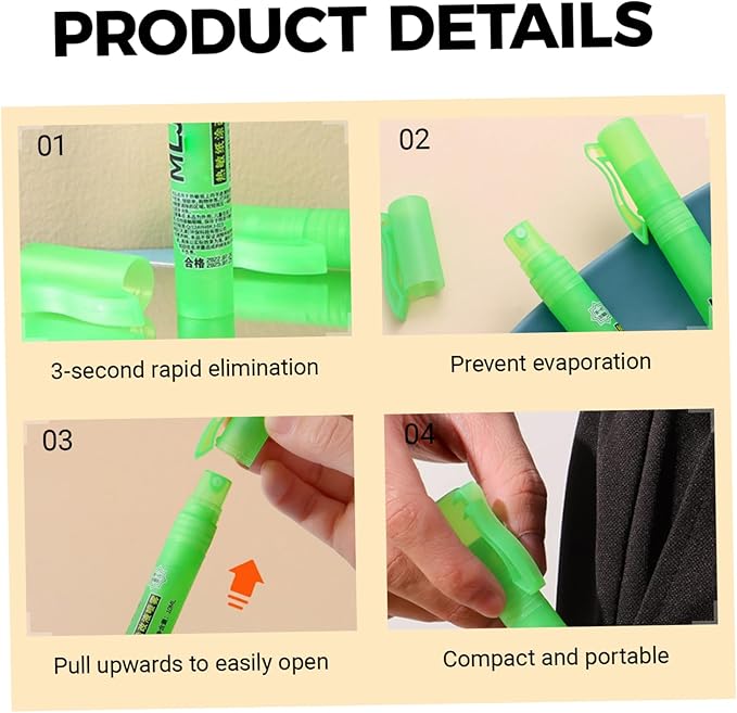 3Pcs White Out Liquid, Information Protection Correction Fluid Thermal Paper - Image 3