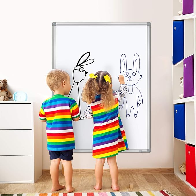 Dry Erase Board for Wall Aluminum Presentation Magnetic Whiteboard - Image 4