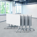 Goakwwuz Conference Room Table, Folding Conference Tables, Thicken Grey Tabletop by Goakwwuz