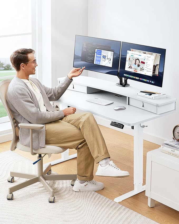 HUANUO 55″ x 26″ Electric Standing Desk - Image 2