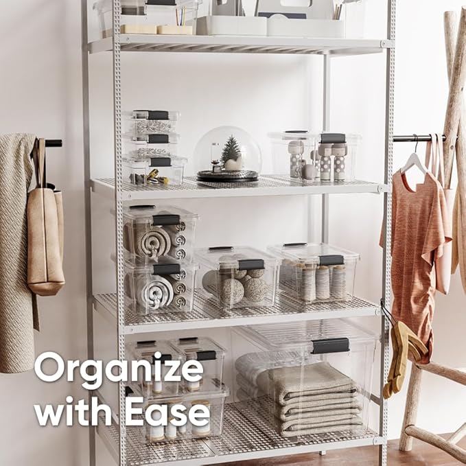 Superio Clear Storage Bins - Image 6