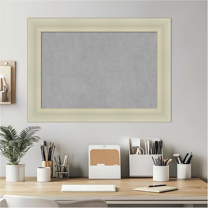 Amanti Art Silver Framed Magnetic Board 21x29 Medium Vision Board - Image 7