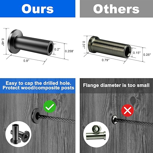 BLIKA 200 Pack Black Stainless Steel Protector Sleeves - Image 5